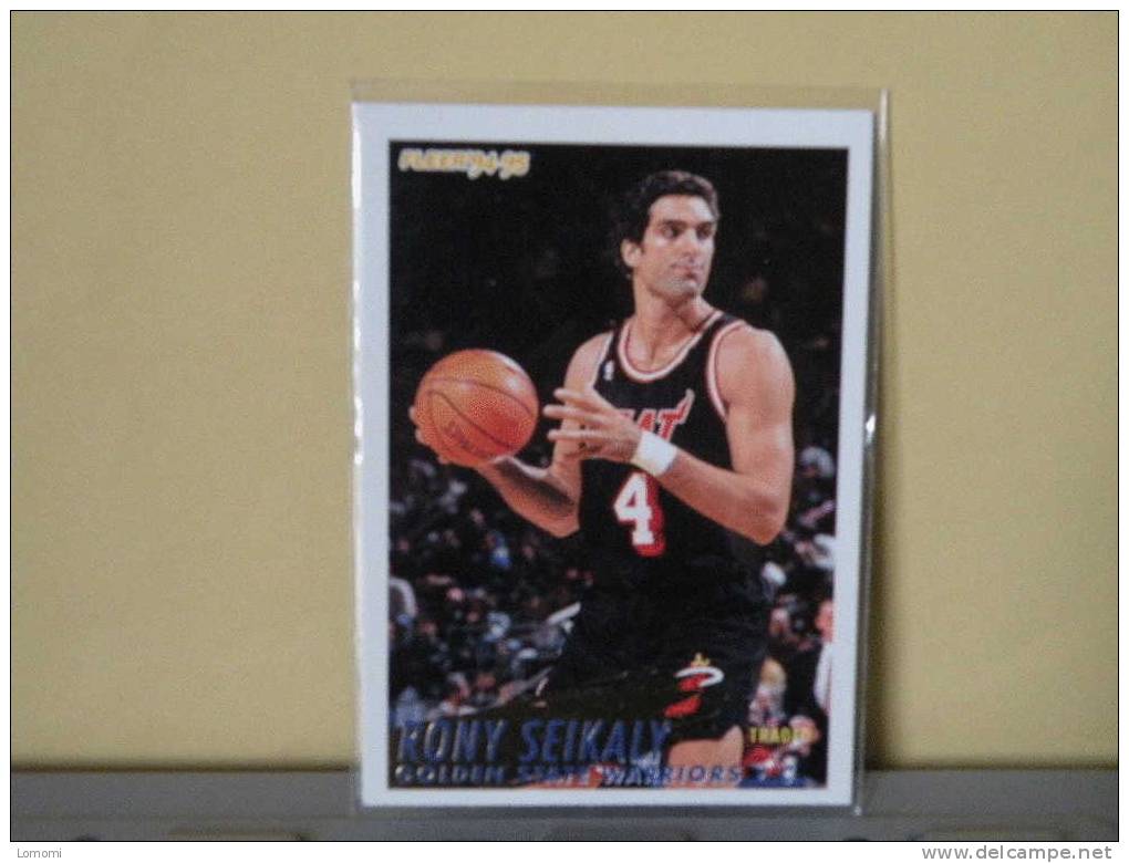*Golden State Warriors - 94/95 ( Carte ) Rony SEIKALY - N.B.A . N° 80 . 2 Scan - Golden State Warriors