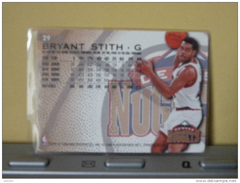 DENVER NUGGETS - 96/97 ( Carte ) Bryant Stith. G - N.B.A . N° 29 . 2 Scannes - Denver Nuggets