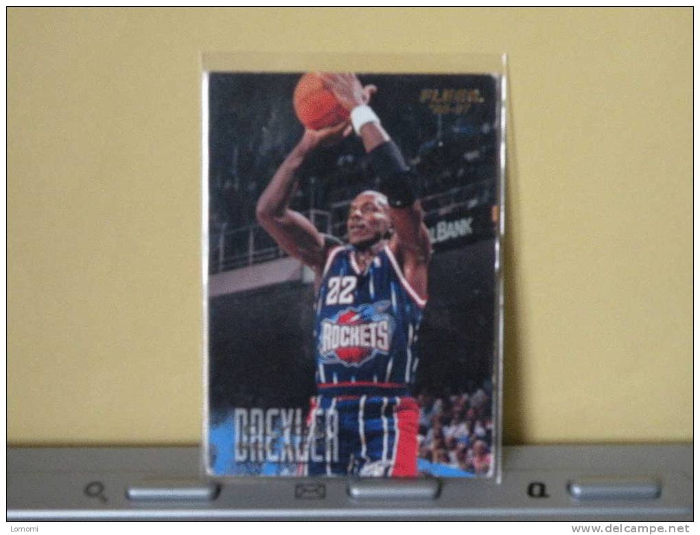 ROCKETS - 96/97 ( Carte ) CLYDE DREXLER . G - N.B.A . N° 40 . 2 Scannes - Houston Rockets