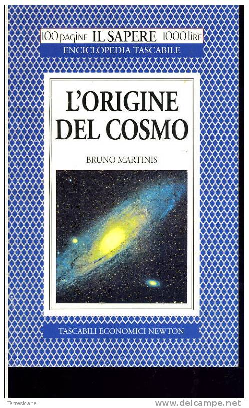 X L’ORIGINE DEL COSMO	MARTINIS	NEWTON - Mathématiques Et Physique