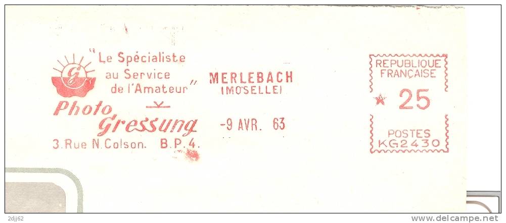 Photo, Spécialiste, Amateur, Merlebach - EMA Havas - Devant D'enveloppe    (B1068) - Photography