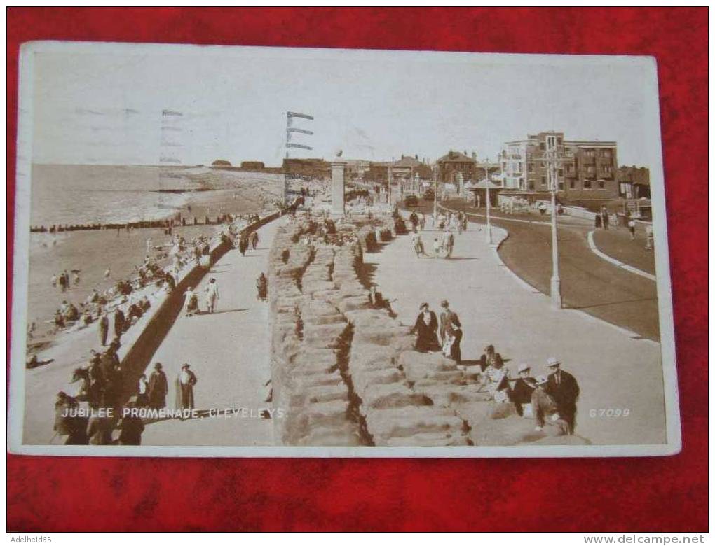 Jubilee Promenade Cleveleys 1952  Blackpool To Glasgow Progress Series E.C.&S - Blackpool