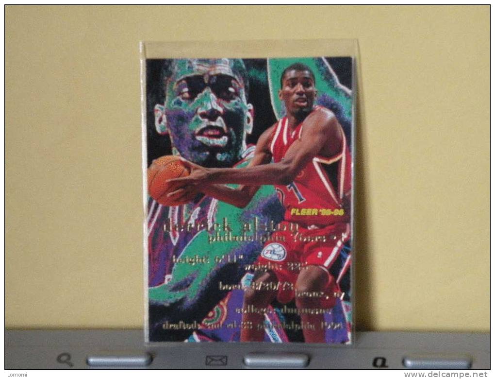 Philadelphia 76 Ers - 93/94/95 ( Carte ) Derrick ALSTON - N.B.A . N° 134 . 2 Scannes - Philadelphia 76ers
