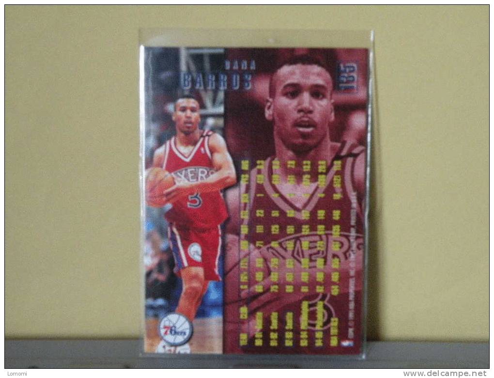 Philadelphia 76 Ers - 93/94/95 ( Carte ) DANA BARROS - N.B.A . N° 135 . 2 Scannes - Philadelphia 76ers