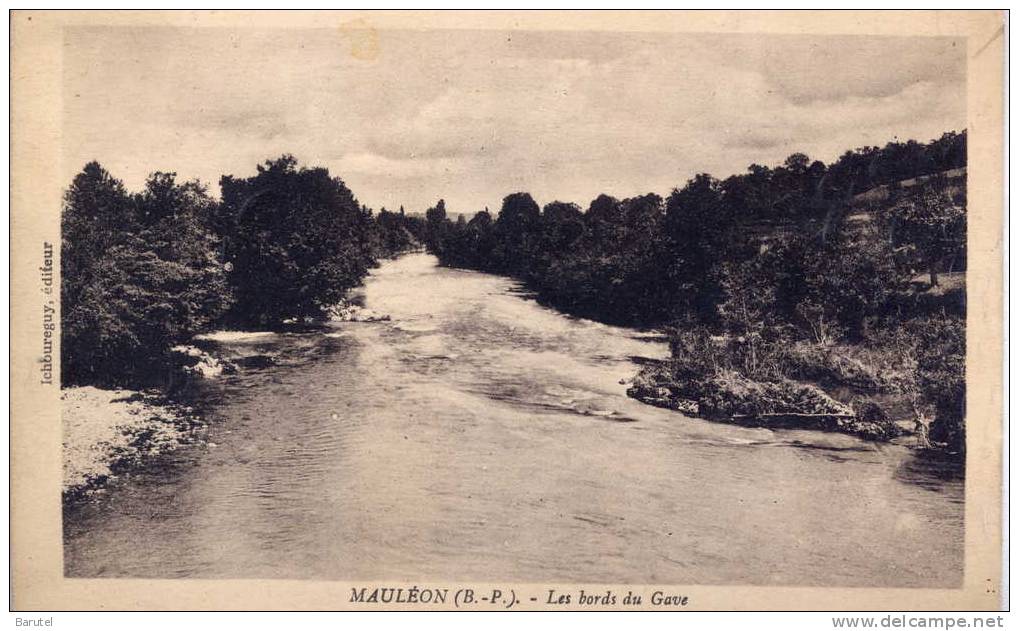 MAULEON - Les Bords Du Gave - - Mauleon Licharre