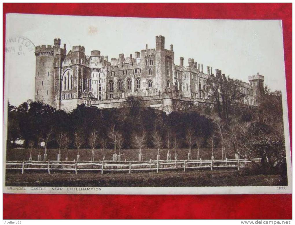 Littlehampton Arundel Castle Photochrom Co. - Arundel