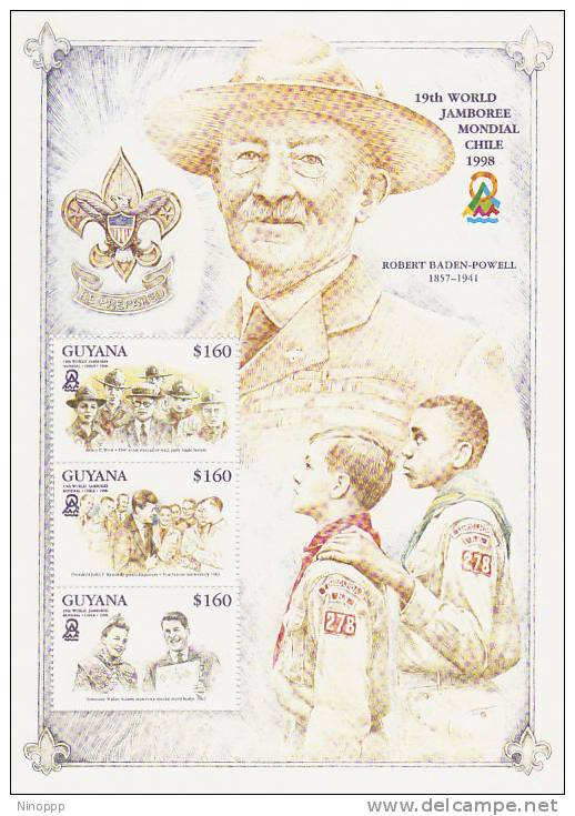 Guyana-1998 19th World Jamboree Chile Souvenir Sheet   MNH - Other & Unclassified