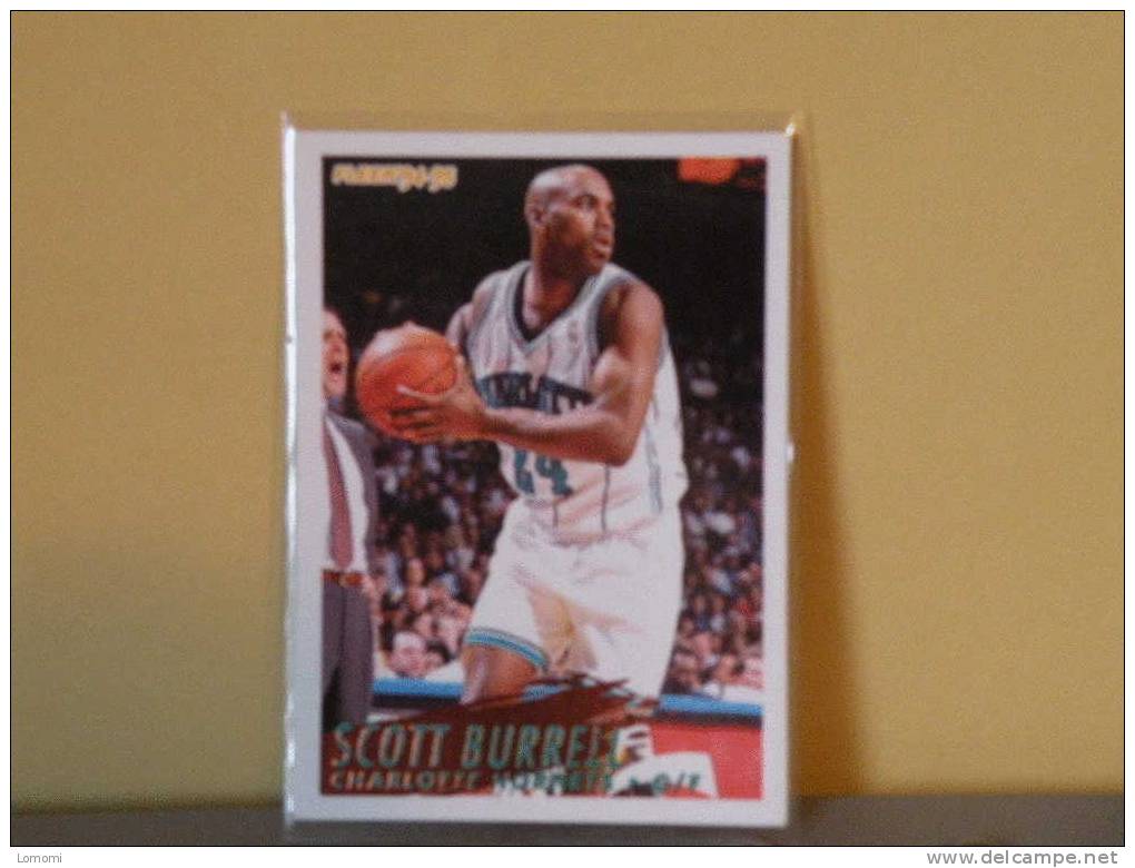 Charlotte Hornets 94/95 ( Carte ) SCOTT BURRELL - N.B.A . N° 22 . 2 Scannes - Charlotte Hornets