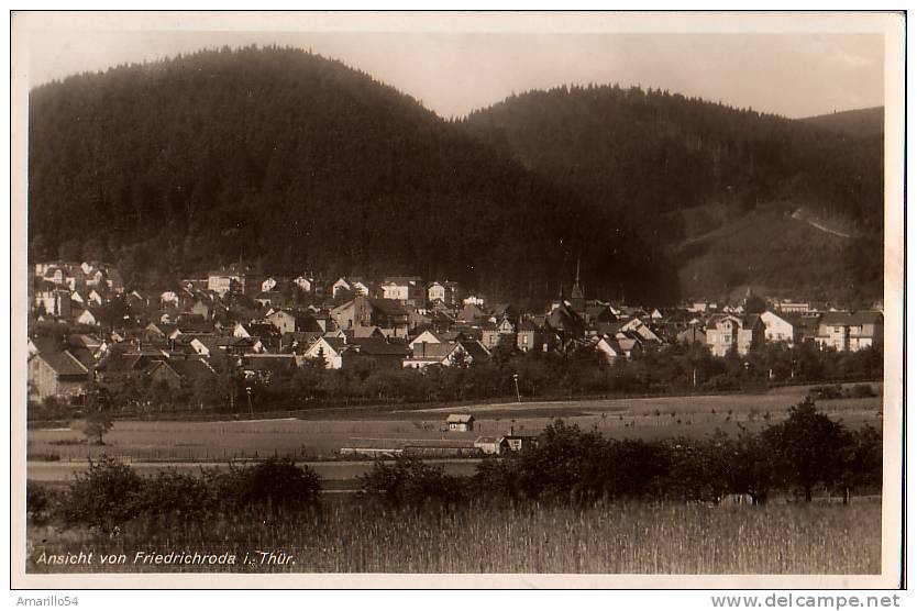 RAR Echt Foto AK Friedrichroda 1939 - Friedrichroda