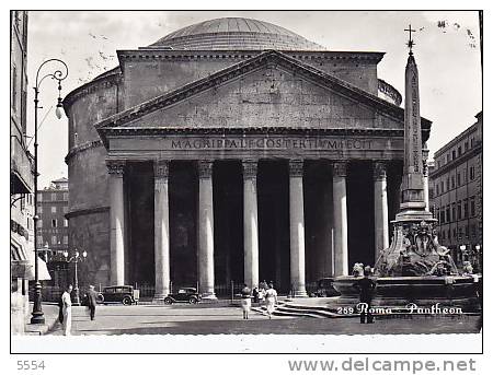 Cpa Italie  Lazio  Rome   Le Pantheon - Pantheon