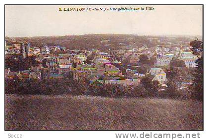 LANNION - Vue Générale Sur La Ville - Lannion