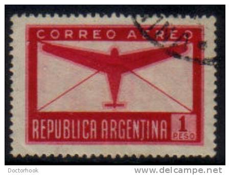 ARGENTINA   Scott #  C 40  F-VF USED - Luftpost