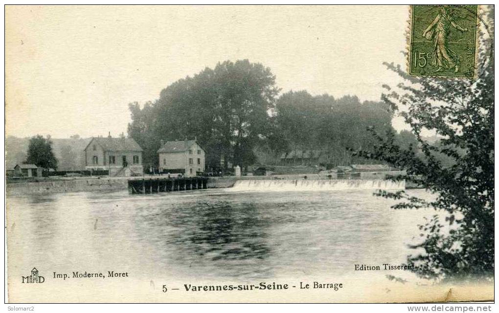 Varennes-sur-Seine  77   Le  Barrage - Other & Unclassified