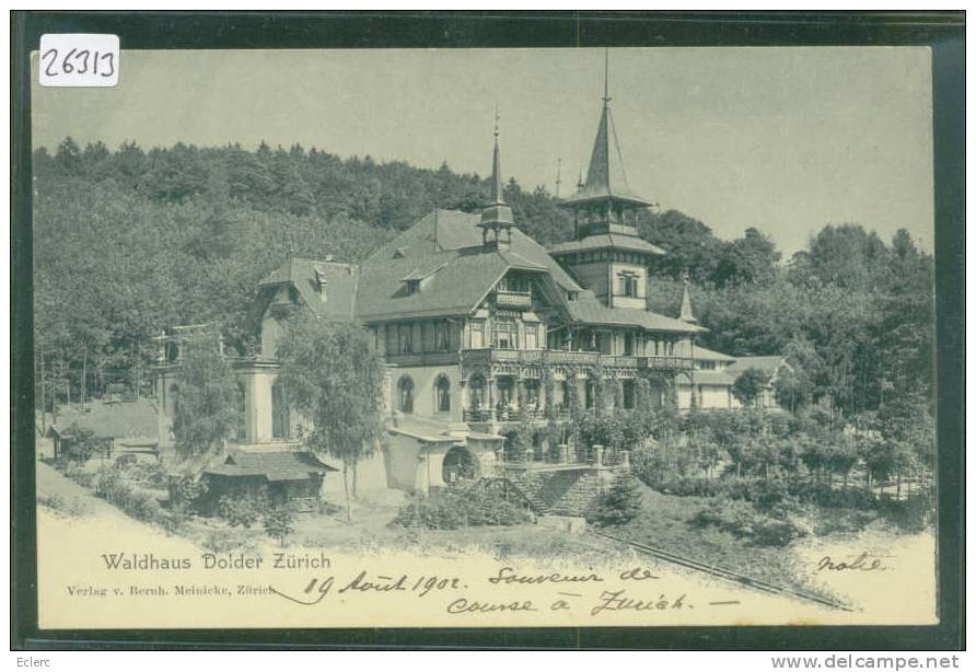 ZÜRICH - WALDHAUS DOLDER  - TB - Wald