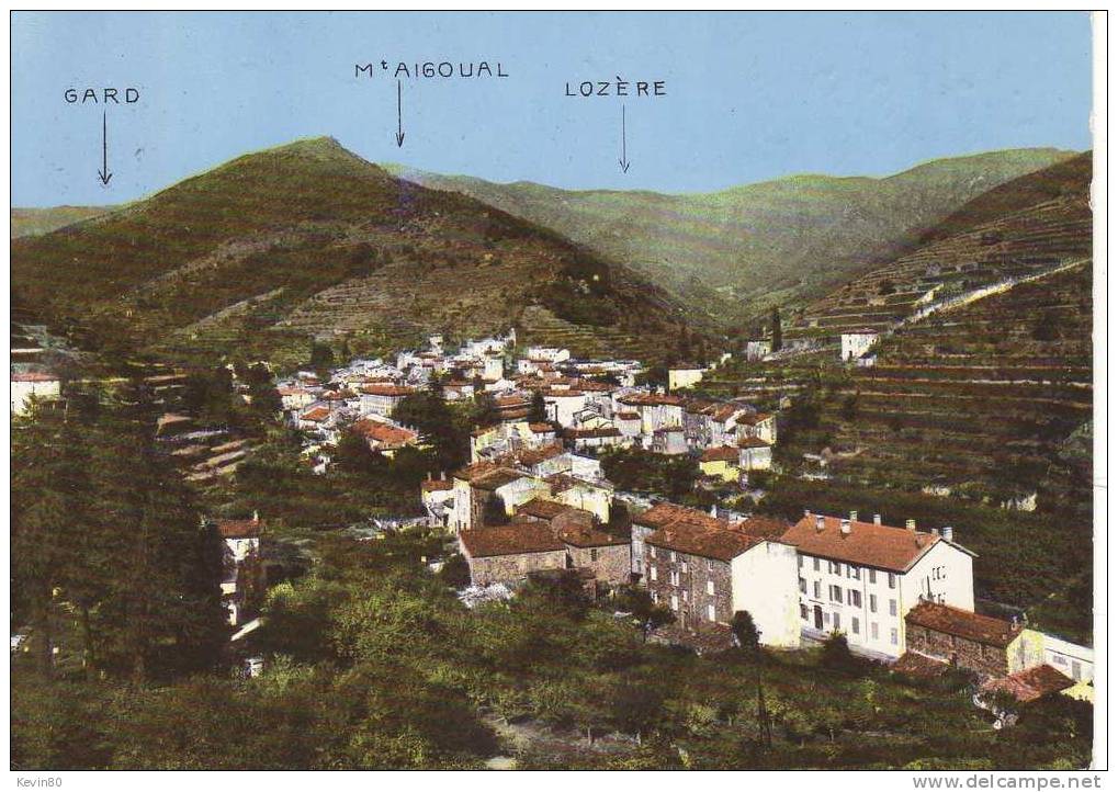 30 Massif De L'aigoual VALLERAUGUE Vue Générale - Valleraugue