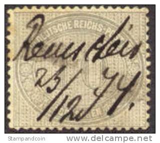 Germany #12 Used 10gr From 1872 - Oblitérés