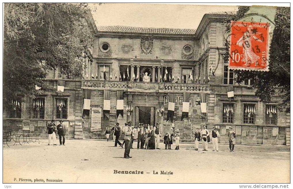 CPA -30 - BEAUCAIRE - La Mairie  - 494 - Beaucaire