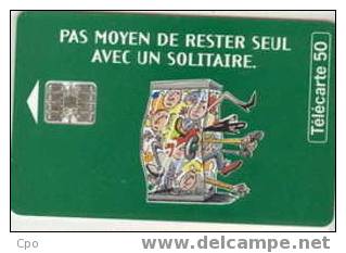 # France 592 F608 SOLITAIRE 50u Sc7 12.95 Tres Bon Etat - 1995