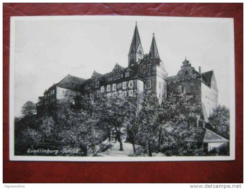 Quedlinburg - Schloss - Quedlinburg