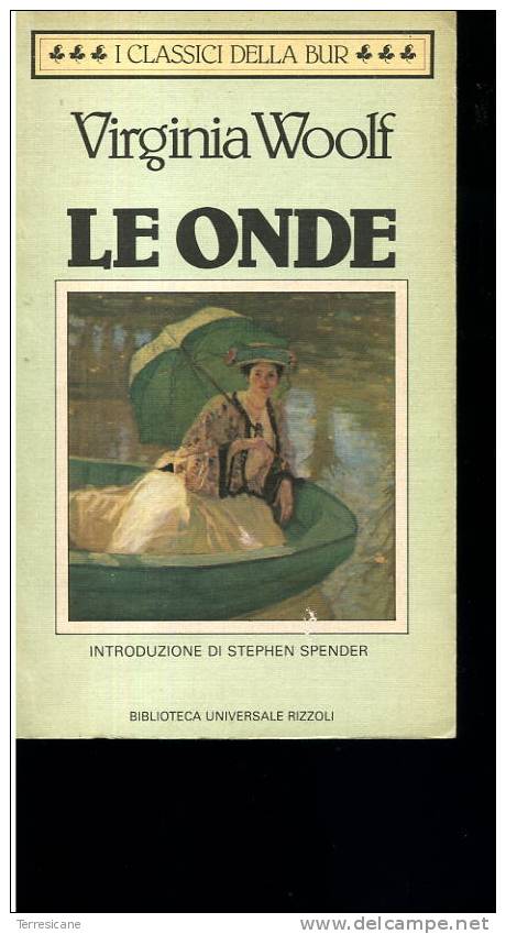 X LE ONDE	WOOLF	RIZZOLI - Grands Auteurs