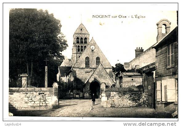 N 803 / CPA  NOGENT SUR OISE    (60)   L´ EGLISE - Nogent Sur Oise