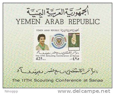 Yemen-1988 The 17th Scouting Conference At Sanaa Souvenir Sheet   MNH - Other & Unclassified