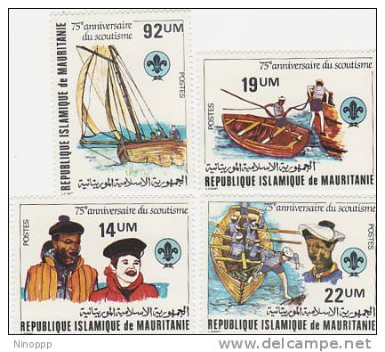 Mauritania-1982 75th Anniversary Of Scouting  MNH - Other & Unclassified