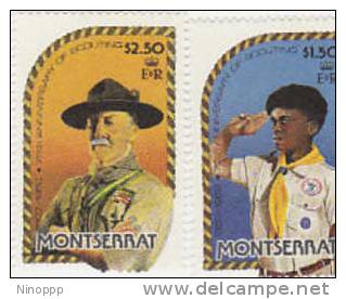 Montserrat-1982 75th Anniversary Of Scouting  MNH - Other & Unclassified