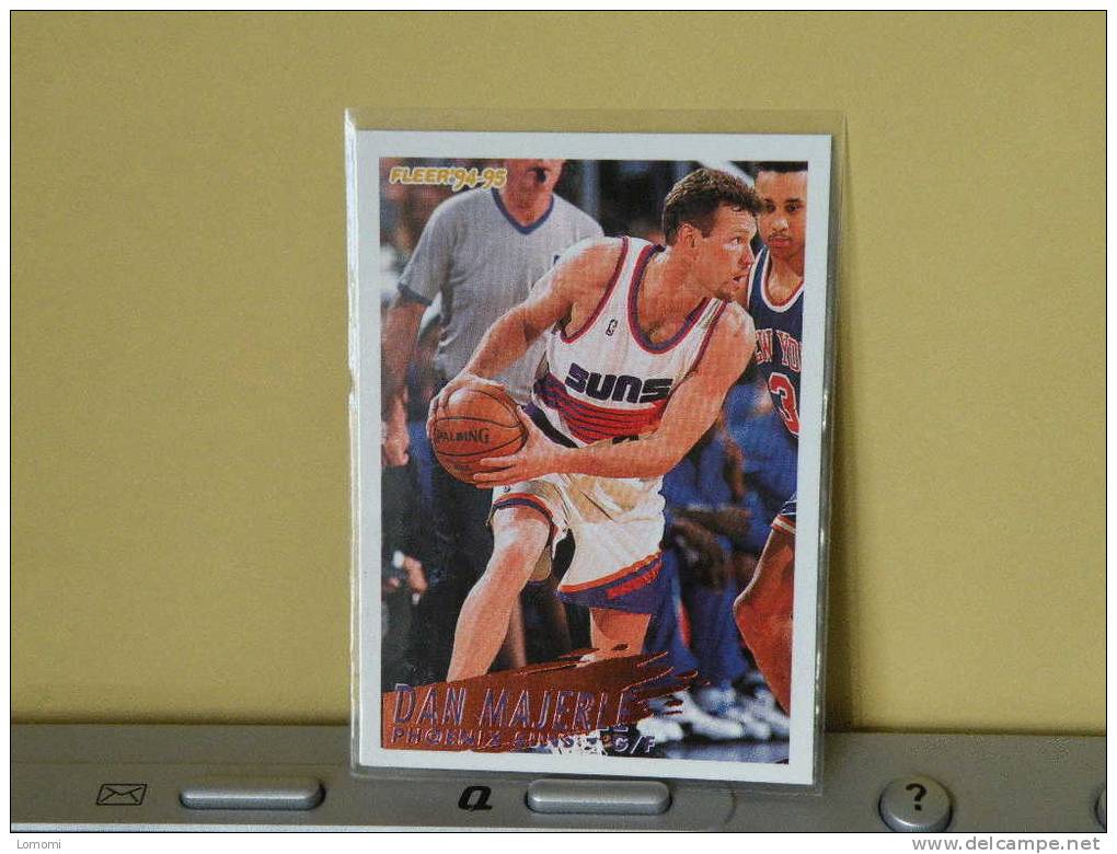 PHOENIX SUNS, 94/95- Carte  Basketball - Dan MAJERLE - N.B.A . N° 184. 2 Scan - Phönix Suns