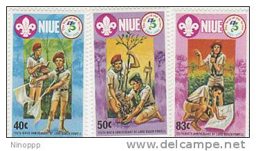 Niue-1982 75th Anniversay Of Scouting Set MNH - Other & Unclassified