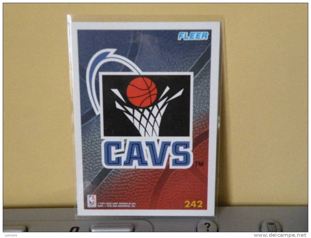 CAVS, 1995- Carte  Basketball -   - N.B.A . N°242. 2 Scan - Cleveland Cavaliers