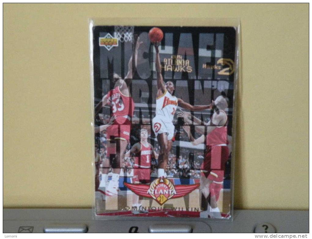 Atlanta , 93/94- Carte  Basketball -  MICHAEL JORDAN - N.B.A . N°192. 2 Scan - Atlanta Hawks