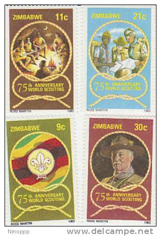 Zimbabwe-1982 75th Anniversary Of Scouting    MNH - Other & Unclassified