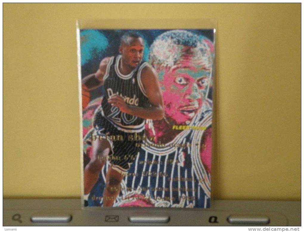 *Orlando Magie, 94/95- Carte  Basketball - BRIAN SHAW - N.B.A . N° 133. - Orlando Magic