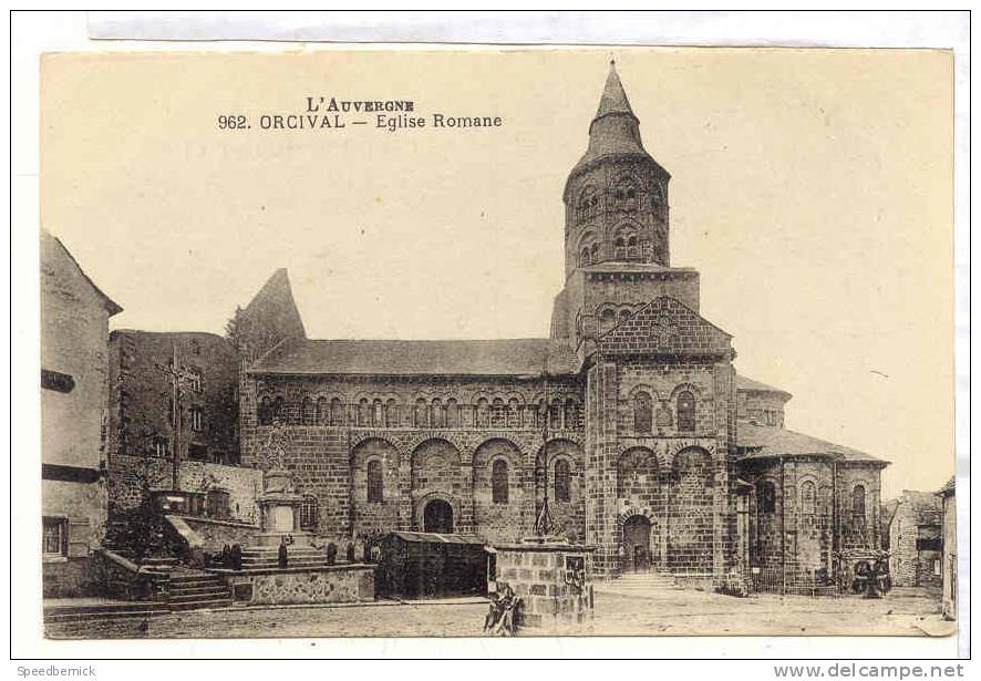 15513 Orcival Eglise Romane .éd 962 Trèfle MITL - Autres & Non Classés