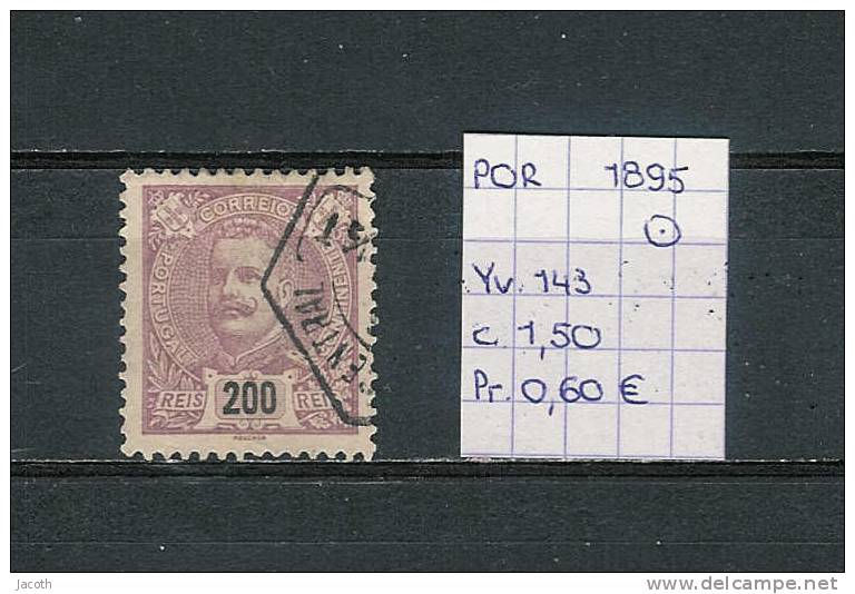 Portugal 1895 - Yv. 143 Gest./obl./used - Oblitérés