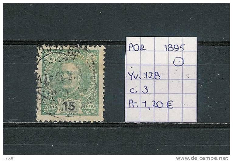 Portugal 1895 - Yv. 128 Gest./obl./used - Usado