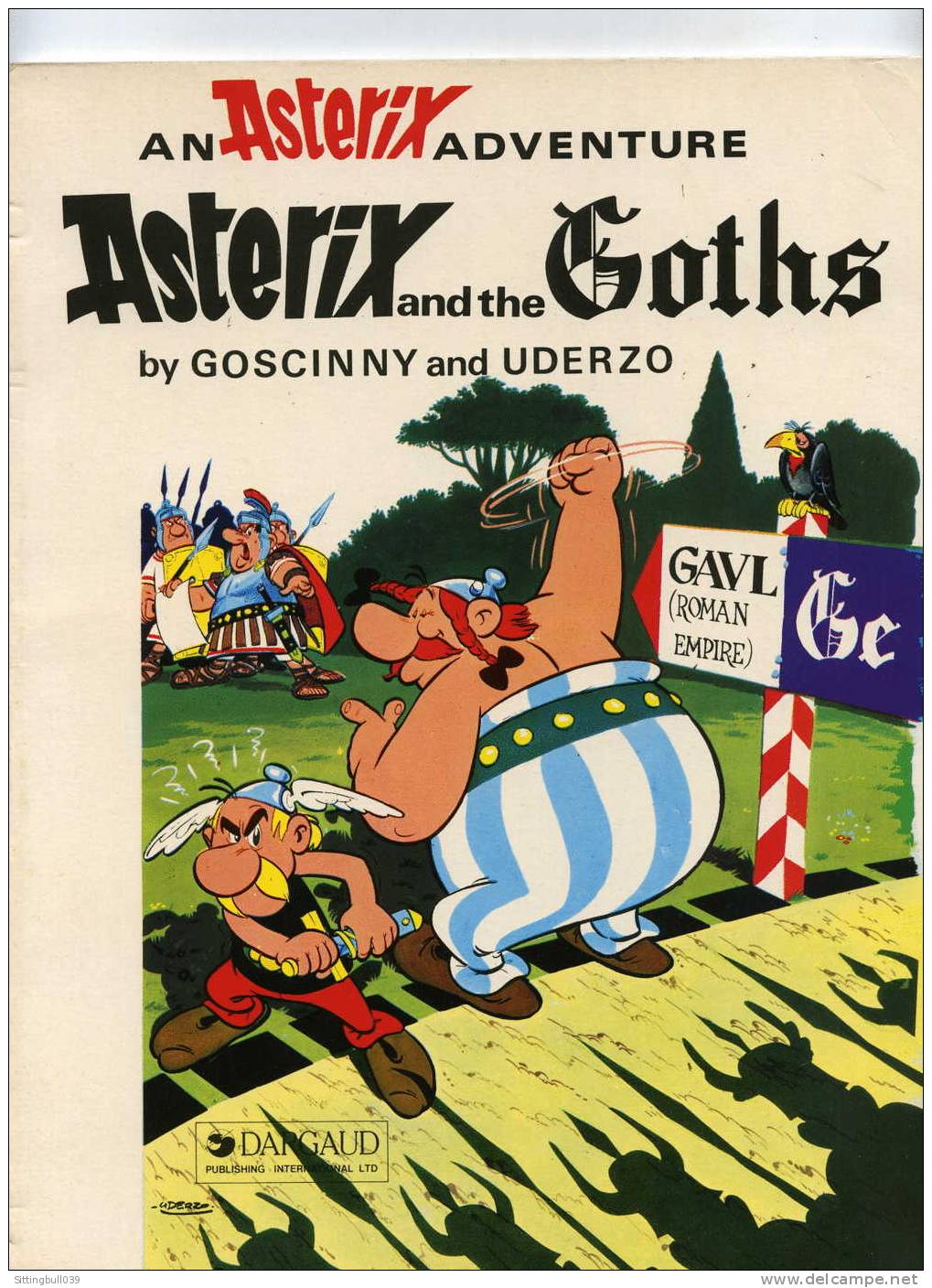 ASTERIX. ALBUM EN ANGLAIS (CANADA) - ASTERIX AND THE GOTHS - DARGAUD PUBLISHING INTERNATIONAL LTD. 1992 - Asterix