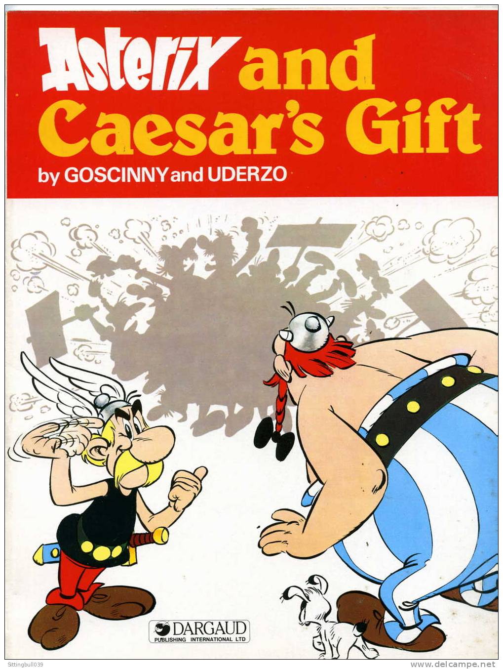 ASTERIX. ALBUM EN ANGLAIS (CANADA) - ASTERIX AND CAESAR'S GIFT - DARGAUD PUBLISHING INTERNATIONAL LTD. 1992 - Asterix