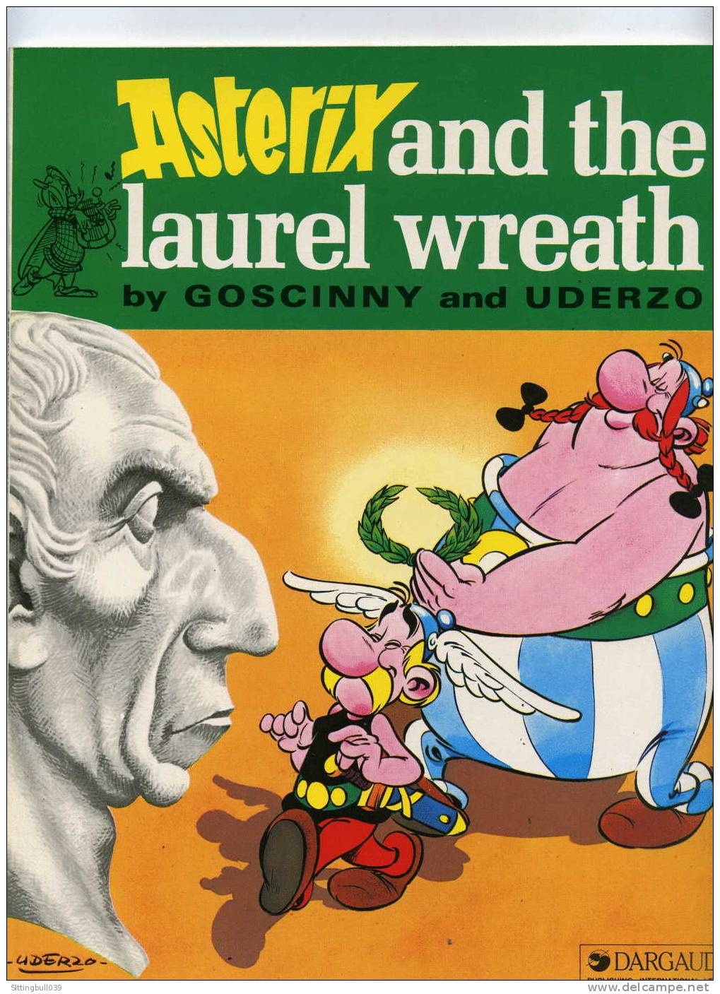 ASTERIX. ALBUM EN ANGLAIS (CANADA) - ASTERIX AND THE LAUREL WREATH - DARGAUD PUBLISHING INTERNATIONAL LTD. 1992 - Asterix