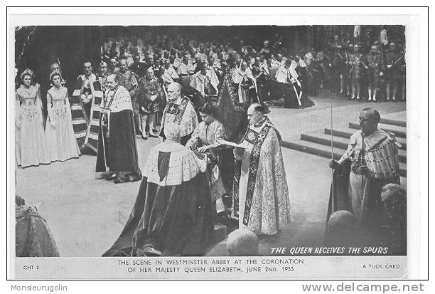 ANGLETERRE )) WESTMINSTER ABBAYE - Courronnement De Sa Majesté Reine Elizabeth 2 Juin 1953 - Westminster Abbey