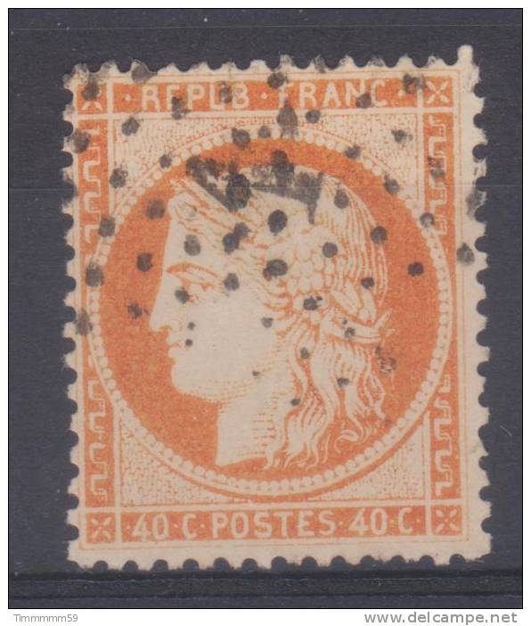 Lot N°8551  N°38 Oblit étoile 1 PL DE LA BOURSE - 1870 Beleg Van Parijs