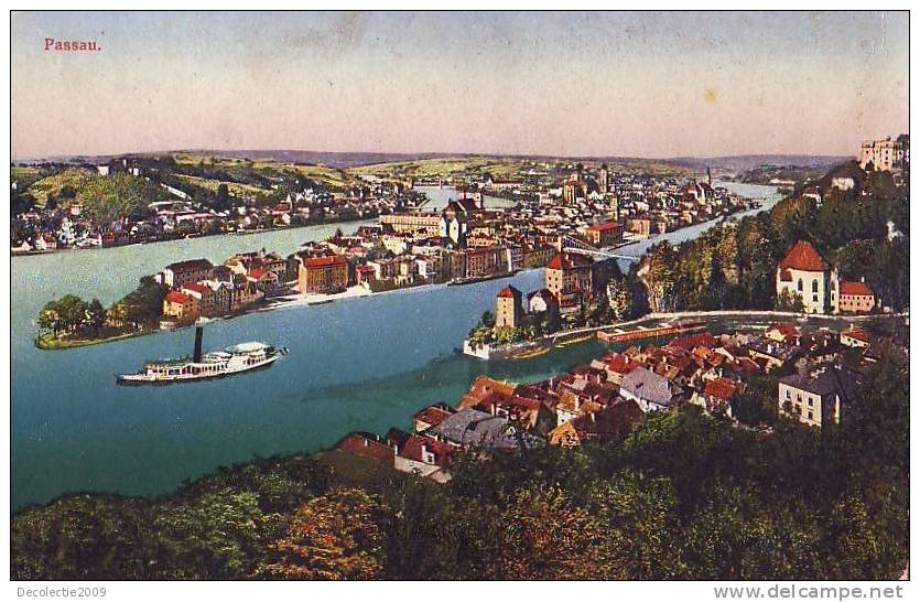 Z5240 Germany Bavaria Passau Not Used 1923 - Passau