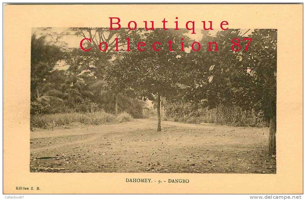 AFRIQUE - DAHOMEY - DANGBO - DOS VISIBLE - Dahome