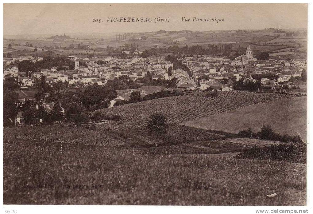 32 VIC FEZENSAC Vue Panoramique - Vic-Fezensac