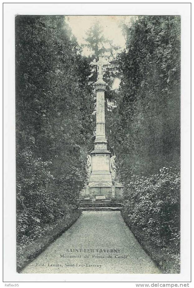 SAINT LEU TAVERNY - Monument Du Prince De Condé - Saint Leu La Foret