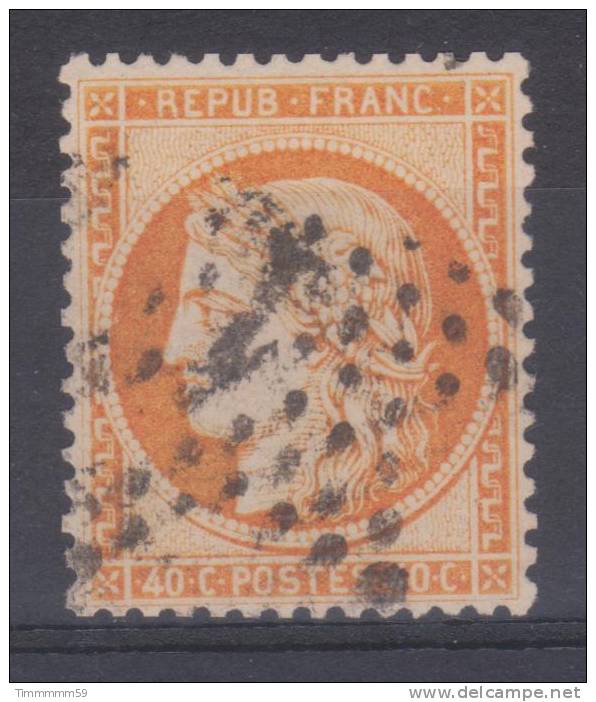 Lot N°8557   N°38 Oblit étoile 1 PL DE LA BOURSE - 1870 Siège De Paris