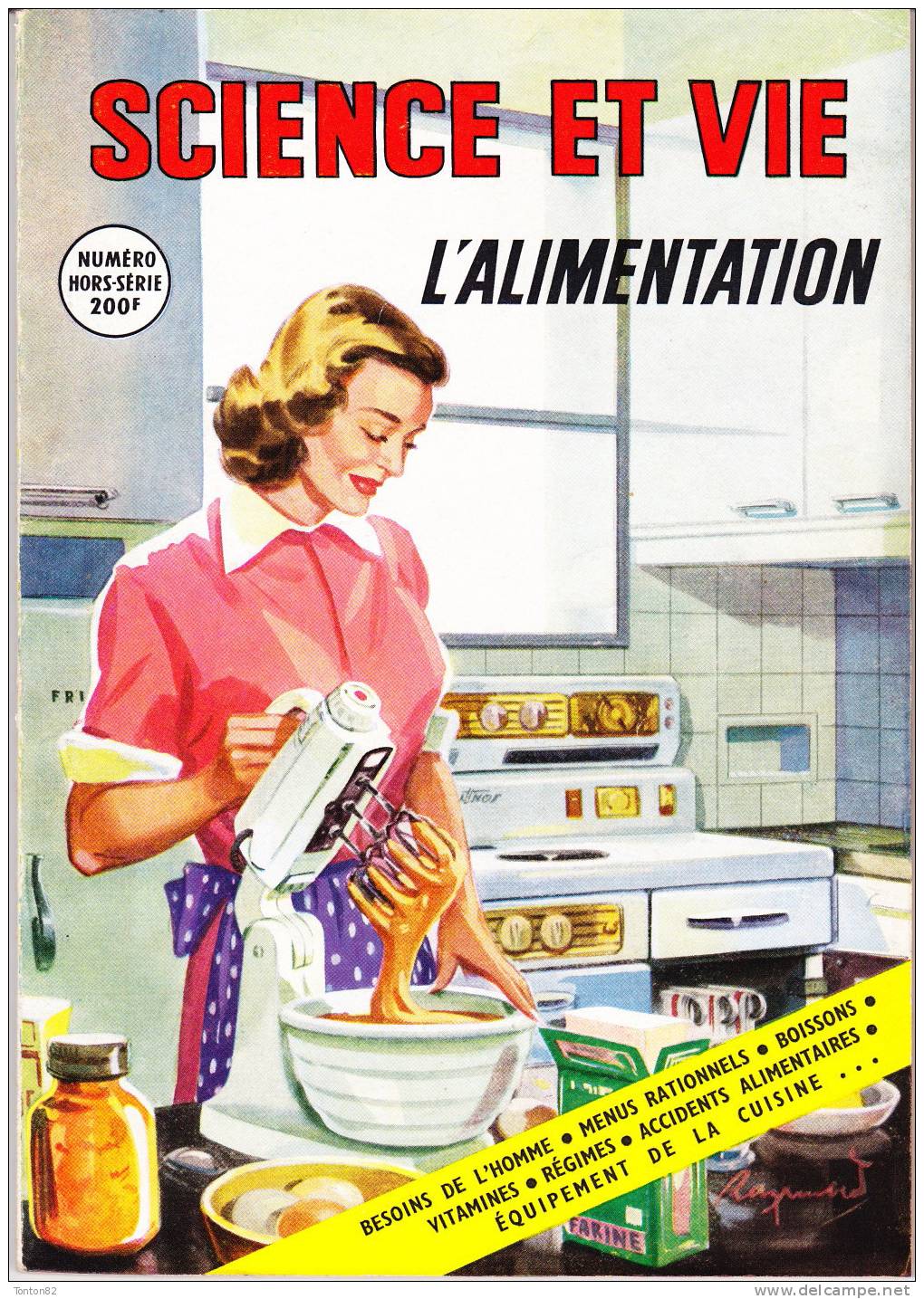 Science Et Vie Hors Série - L´ Alimentation - Février 1953 - Science