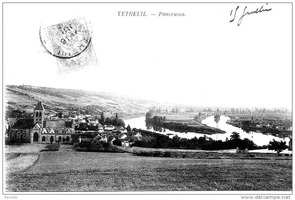 VETHEUIL - Panorama - Vetheuil