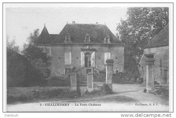 52 // CHALINDREY - Le Petit Chateau Ed Guillemot G.E.F. - Chalindrey